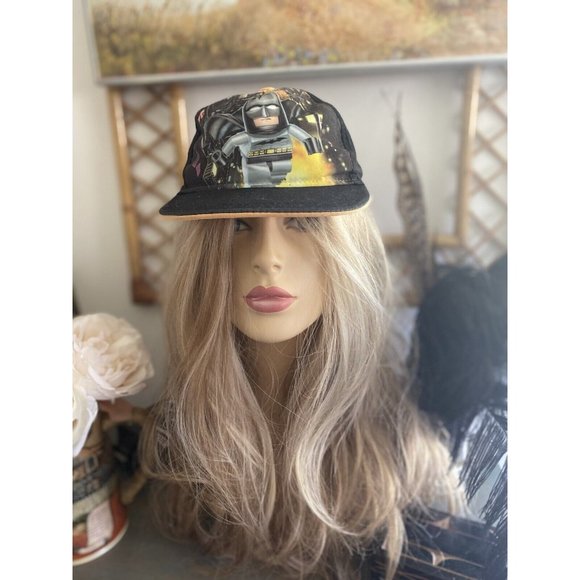 Snapback 2013 Lego Batman Cap Hat Youth Adjustable Size DC Comics Lego Brand EUC - Picture 12 of 12